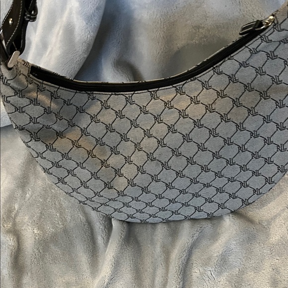 Ralph Lauren Gray and Black Women's Bag - Picture 3 of 5